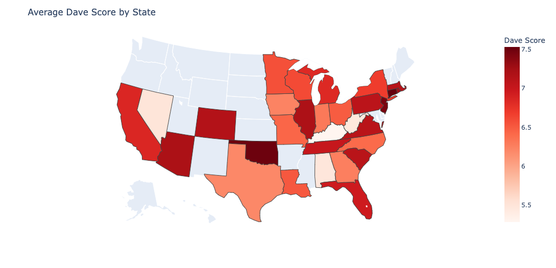 Average Dave Score by State with Title.png